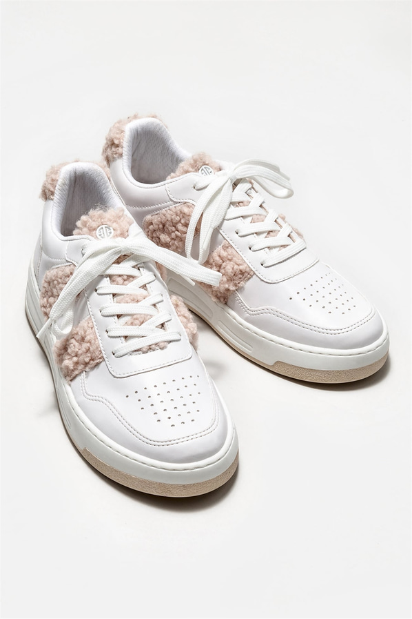 Beyaz kadın sneaker - Elle Shoes