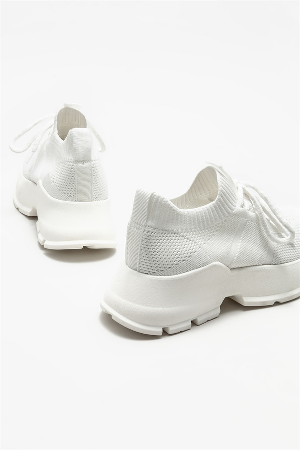 Beyaz kadın spor ayakkabı - Elle Shoes