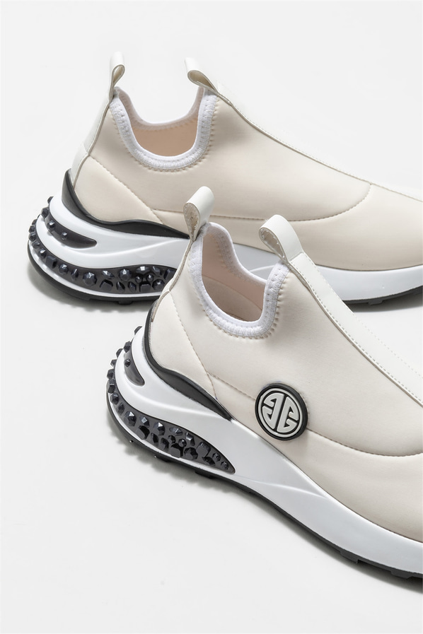 Beyaz kadın sneaker - Elle Shoes