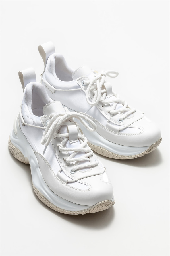 Beyaz Kadın Spor Ayakkabı