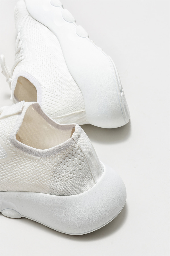 Beyaz kadın sneaker - Elle Shoes