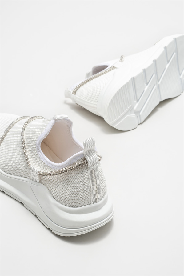 Beyaz kadın spor ayakkabı - Elle Shoes