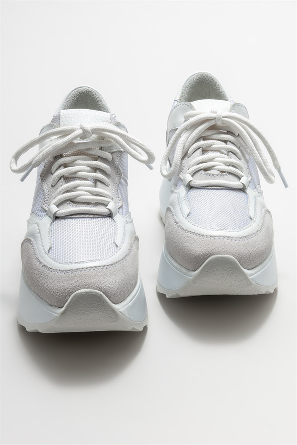 Beyaz kadın spor ayakkabı - Elle Shoes