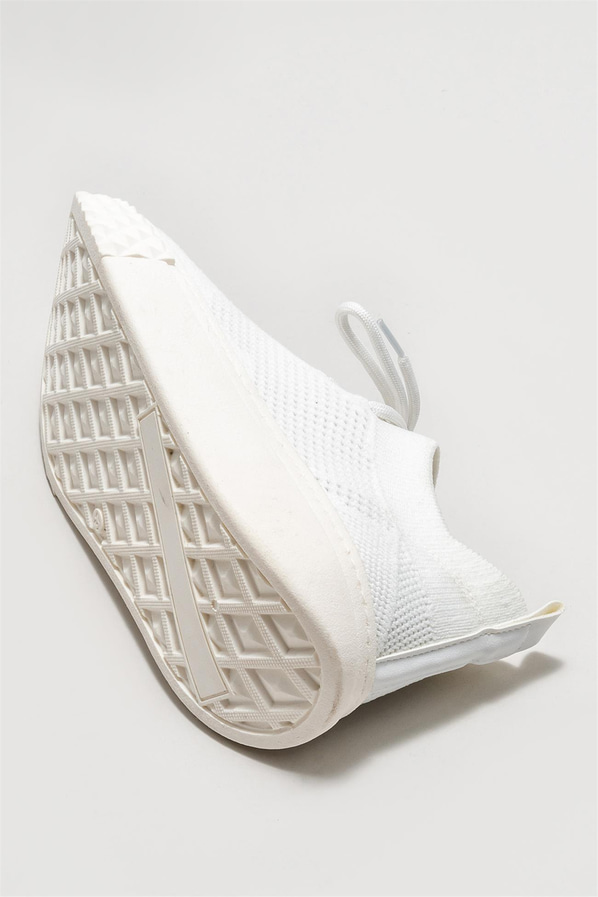 Beyaz kadın sneaker - Elle Shoes