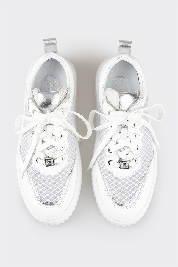 Beyaz kadın sneaker - Elle Shoes