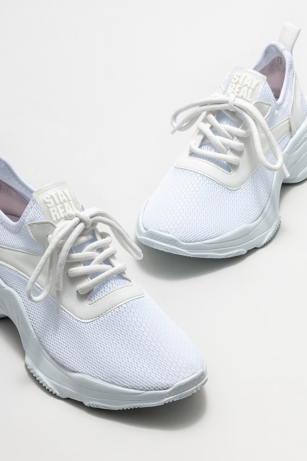 Beyaz kadın spor ayakkabı - Elle Shoes