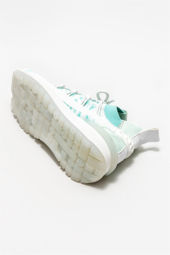 Beyaz kadın sneaker - Elle Shoes
