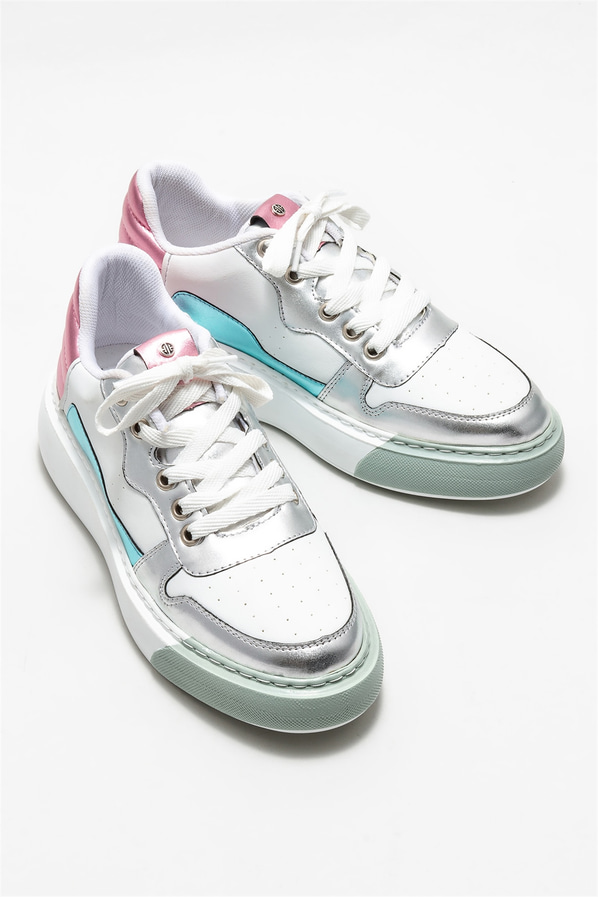 Beyaz kadın sneaker - Elle Shoes