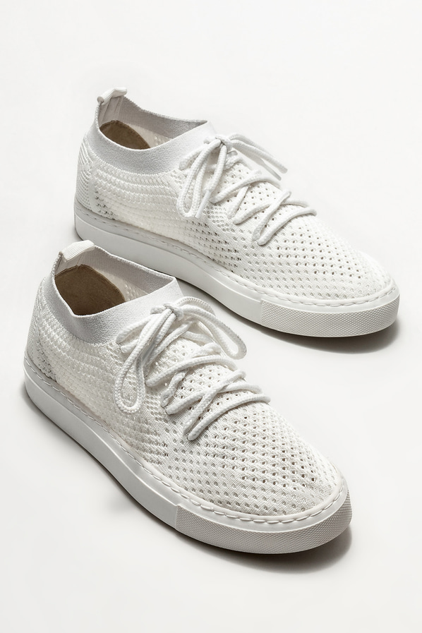 Beyaz kadın spor ayakkabı - Elle Shoes