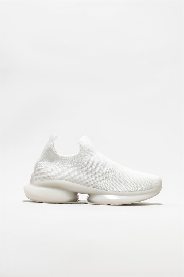 Beyaz kadın spor ayakkabı - Elle Shoes