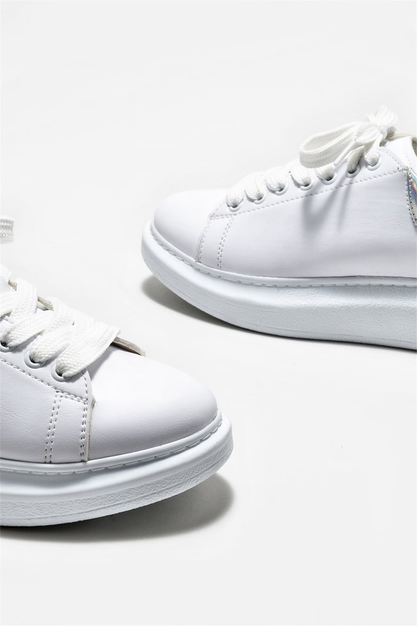 Beyaz kadın sneaker - Elle Shoes