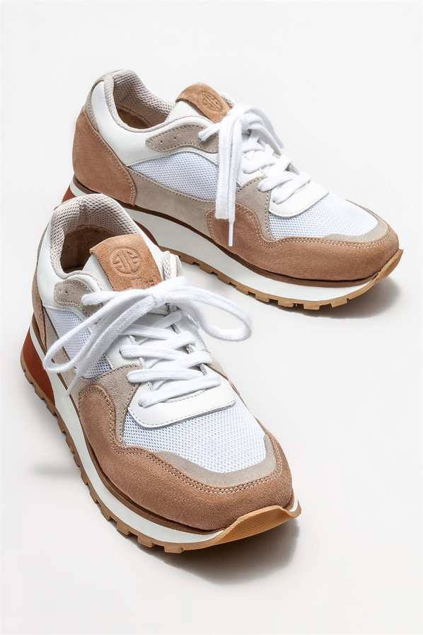 Beyaz kadın spor ayakkabı - Elle Shoes