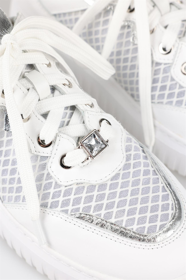 Beyaz kadın sneaker - Elle Shoes
