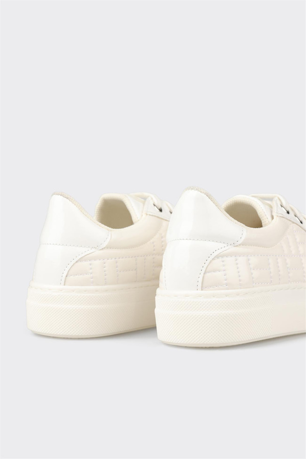 Beyaz kadın sneaker - Elle Shoes
