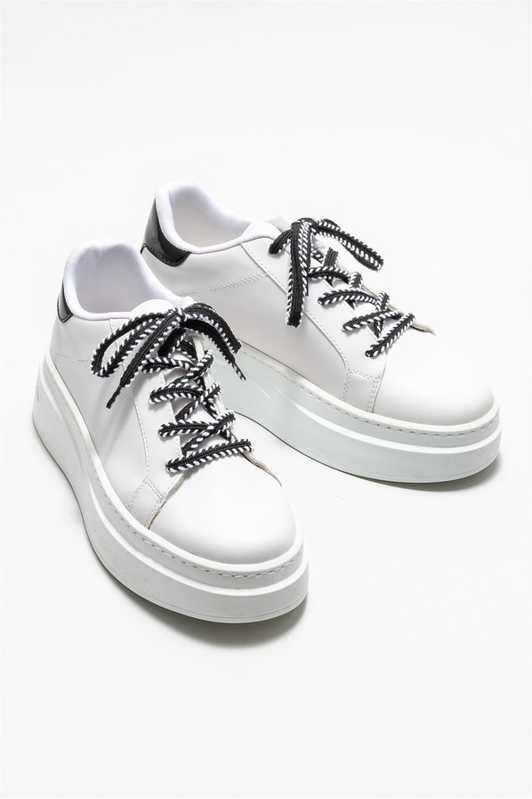 Beyaz kadın sneaker - Elle Shoes