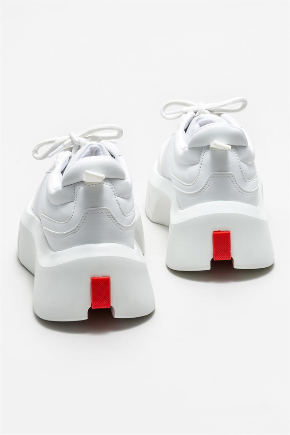 Beyaz kadın sneaker - Elle Shoes