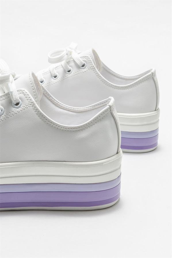 Beyaz kadın spor ayakkabı - Elle Shoes