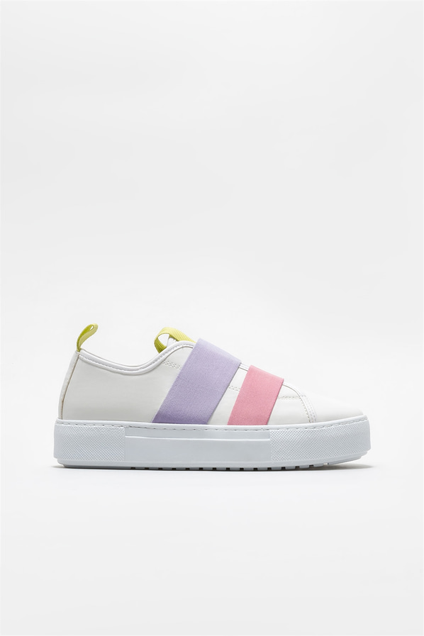 Beyaz kadın sneaker - Elle Shoes