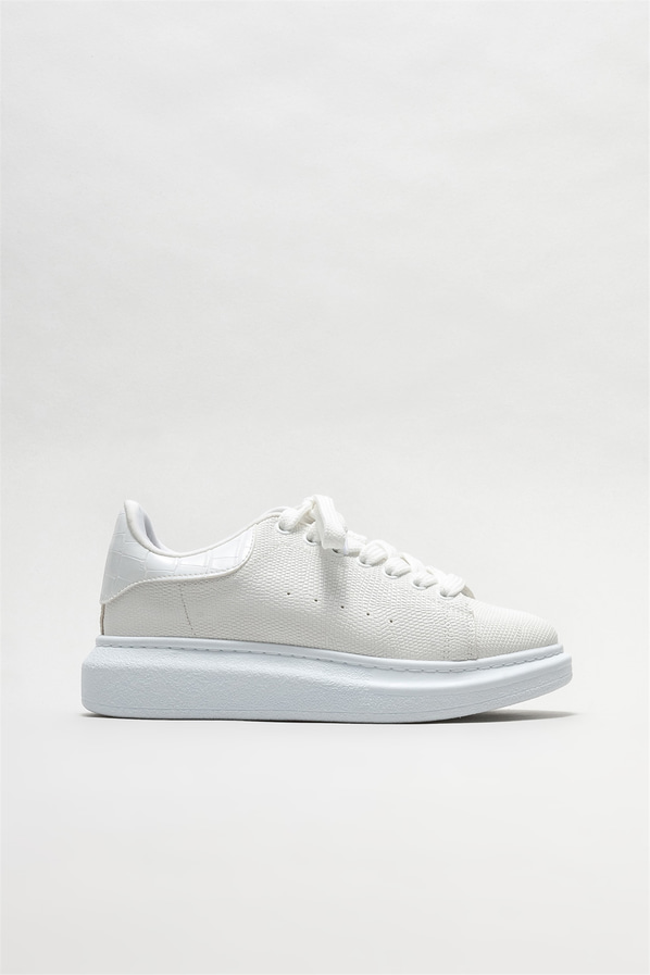Beyaz Kadın Spor Ayakkabı