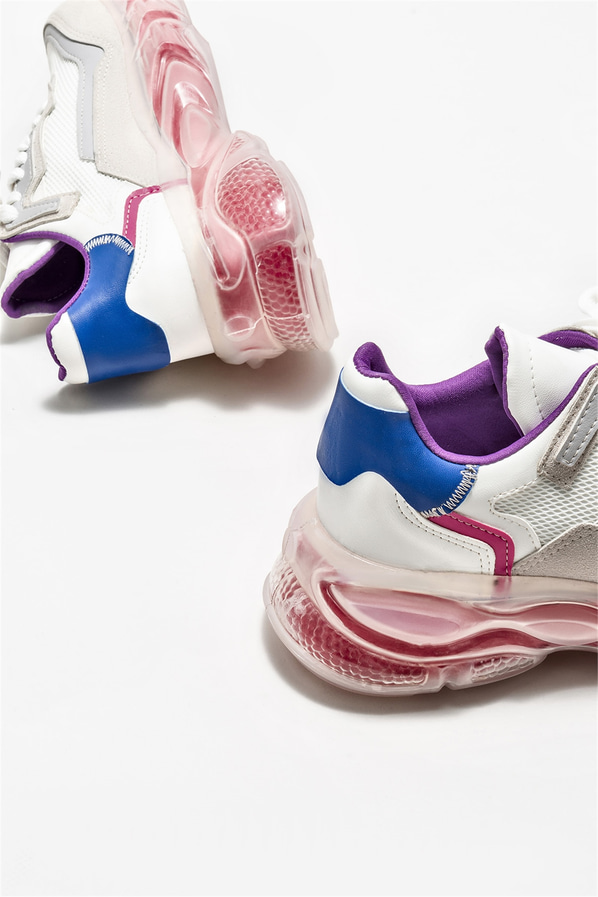 Beyaz kadın sneaker - Elle Shoes