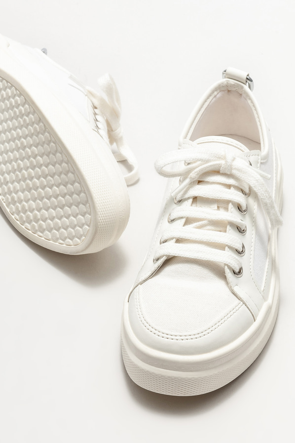 Beyaz kadın spor ayakkabı - Elle Shoes