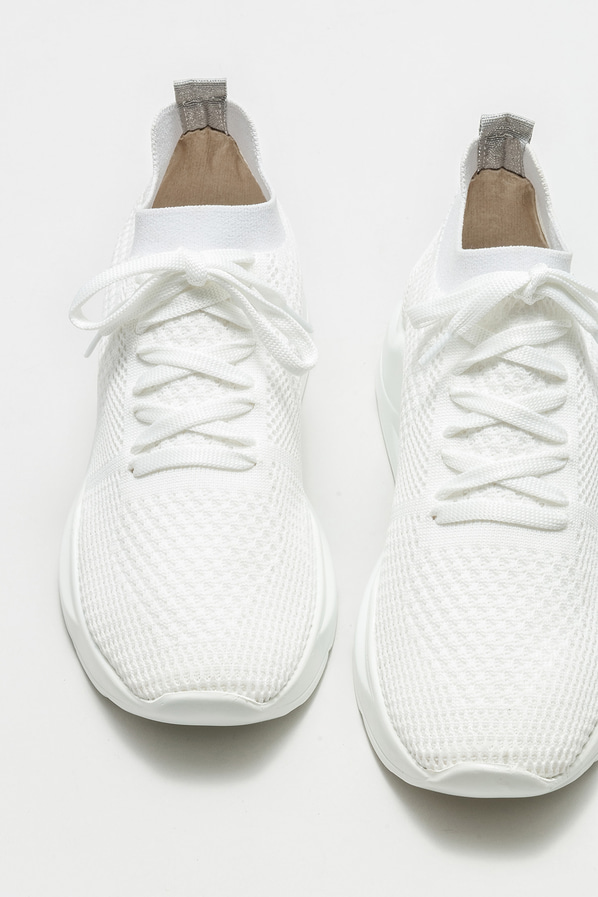 Beyaz kadın spor ayakkabı - Elle Shoes