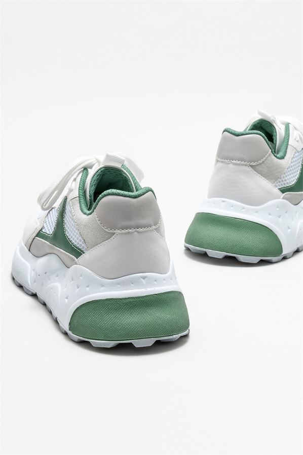 Beyaz kadın spor ayakkabı - Elle Shoes