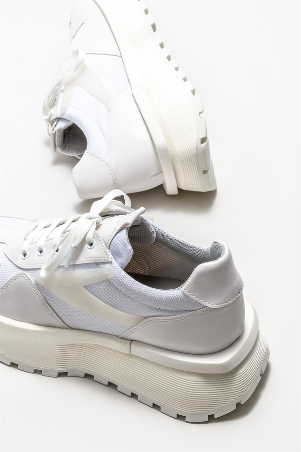 Beyaz kadın sneaker - Elle Shoes