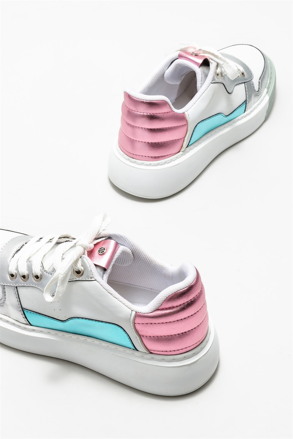 Beyaz kadın sneaker - Elle Shoes