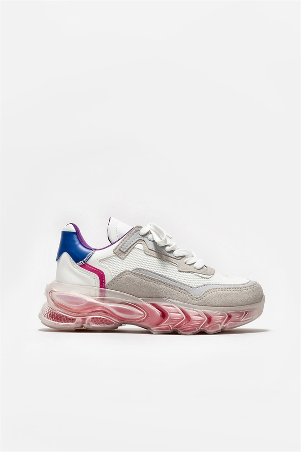Beyaz kadın sneaker - Elle Shoes