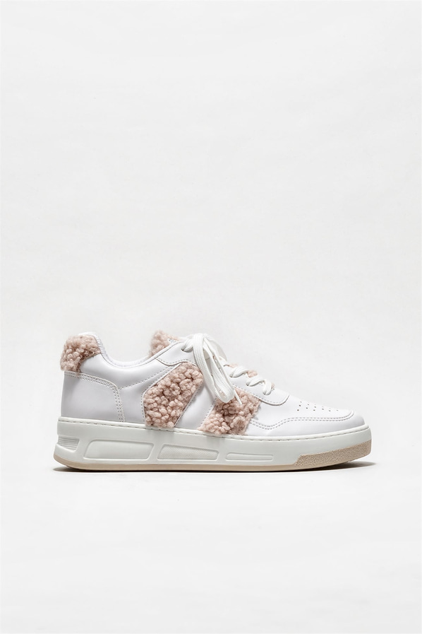 Beyaz kadın sneaker - Elle Shoes