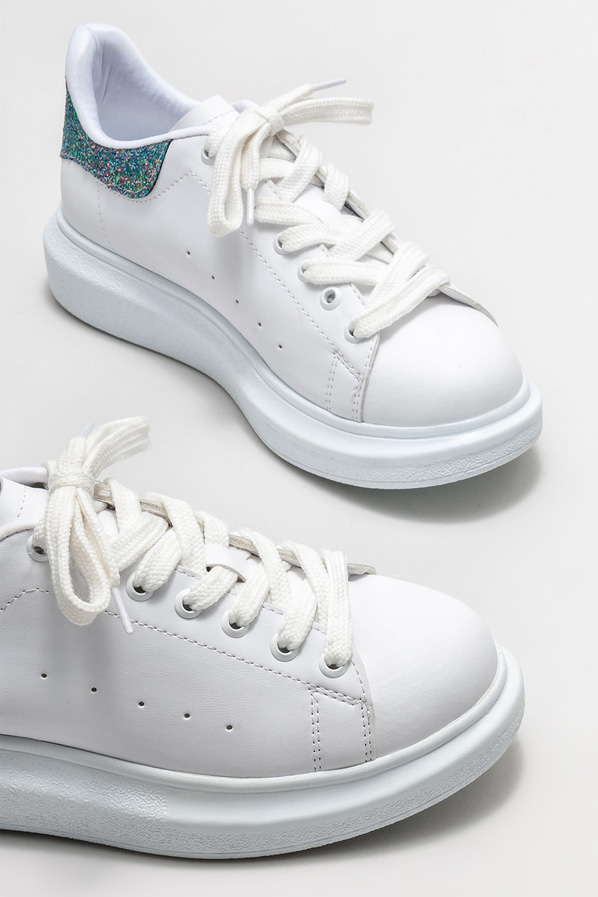 Beyaz kadın spor ayakkabı - Elle Shoes