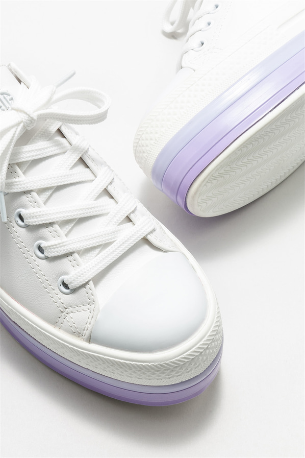 Beyaz kadın spor ayakkabı - Elle Shoes