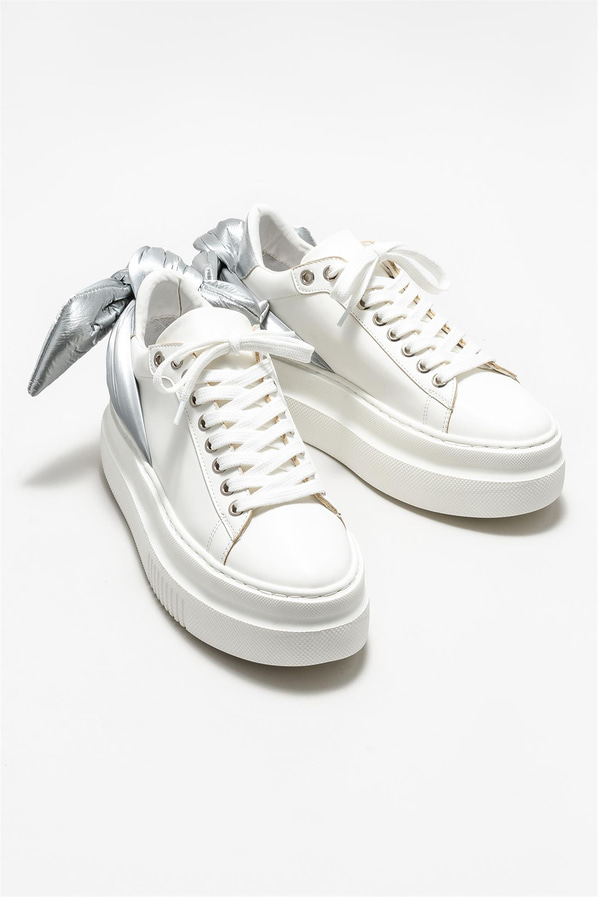 Beyaz kadın sneaker - Elle Shoes