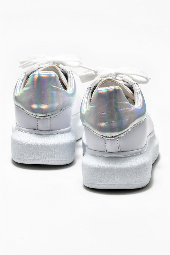 Beyaz kadın sneaker - Elle Shoes