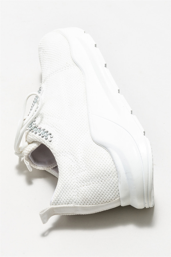 Beyaz kadın sneaker - Elle Shoes