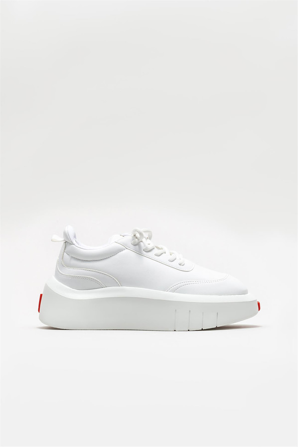 Beyaz kadın sneaker - Elle Shoes