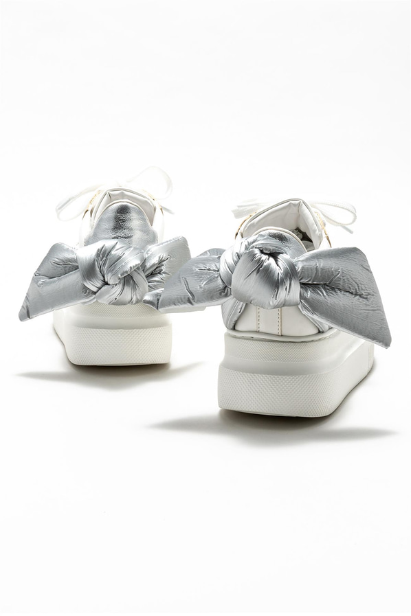 Beyaz kadın sneaker - Elle Shoes