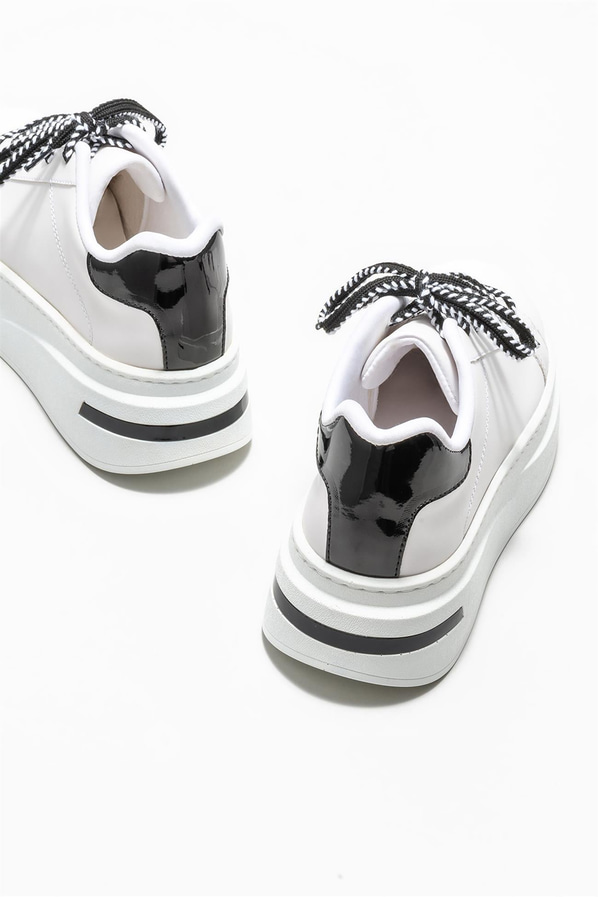 Beyaz kadın sneaker - Elle Shoes