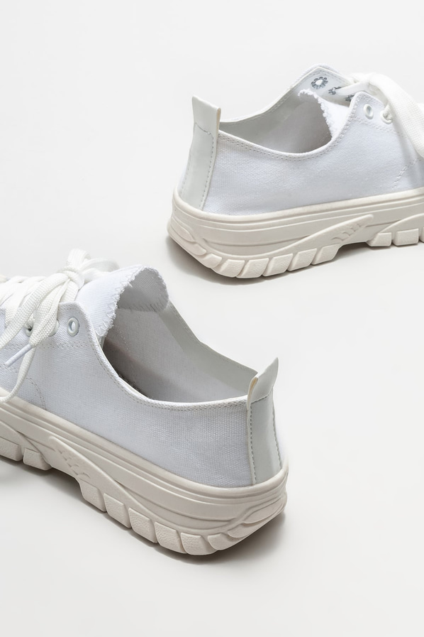 Beyaz kadın spor ayakkabı - Elle Shoes