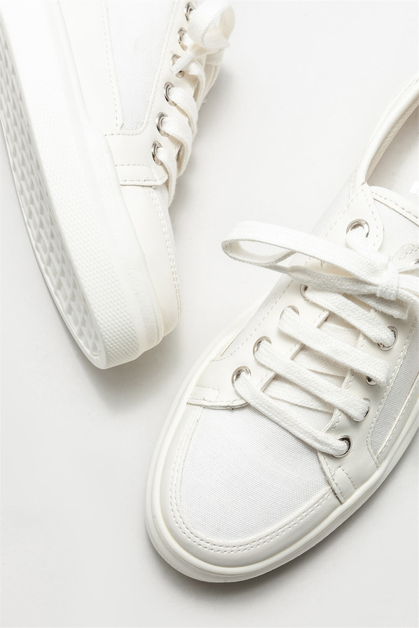 Beyaz kadın spor ayakkabı - Elle Shoes