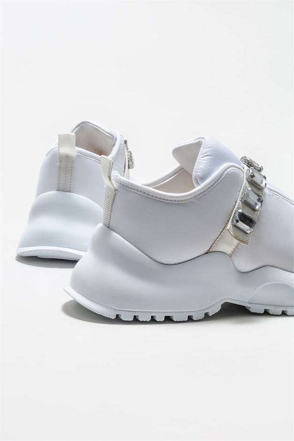 Beyaz kadın spor ayakkabı - Elle Shoes