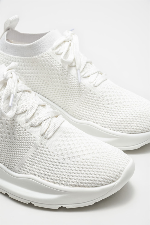 Beyaz kadın spor ayakkabı - Elle Shoes