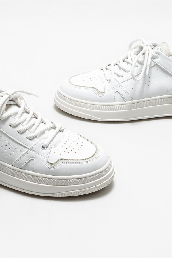 Beyaz kadın sneaker - Elle Shoes