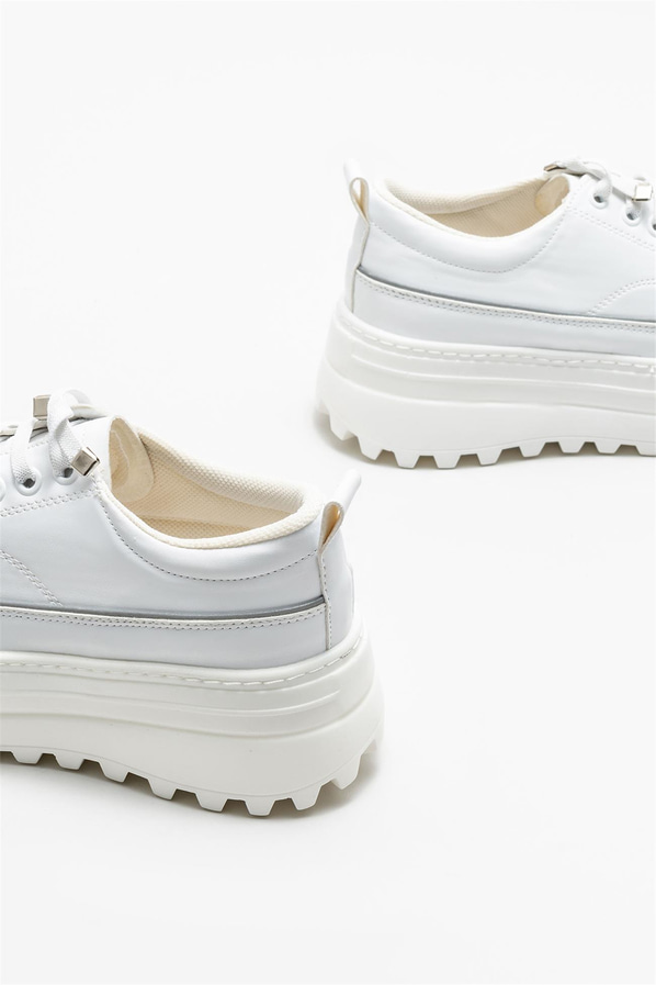 Beyaz kadın sneaker - Elle Shoes