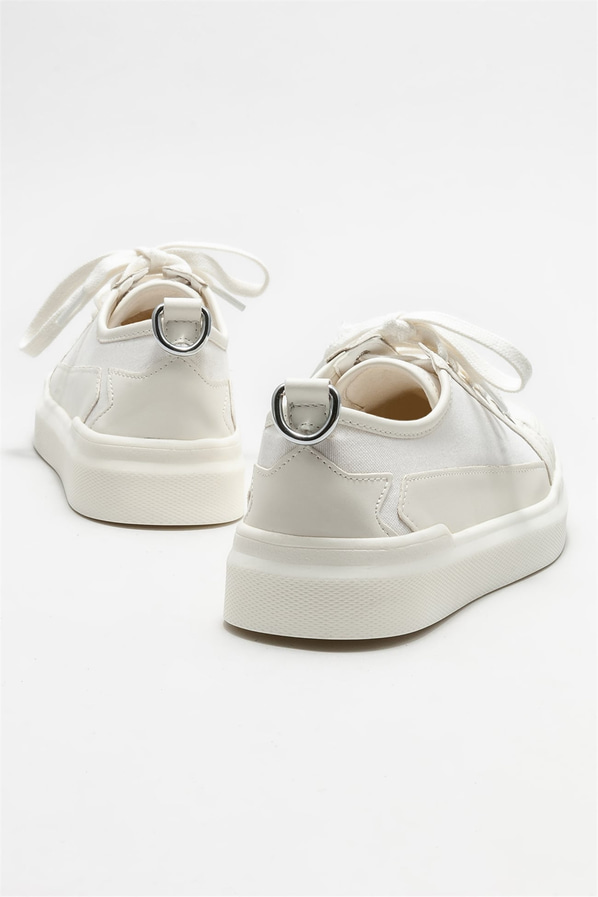 Beyaz kadın spor ayakkabı - Elle Shoes