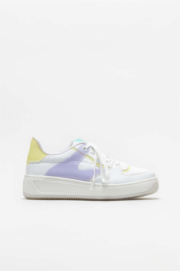 Beyaz kadın spor ayakkabı - Elle Shoes