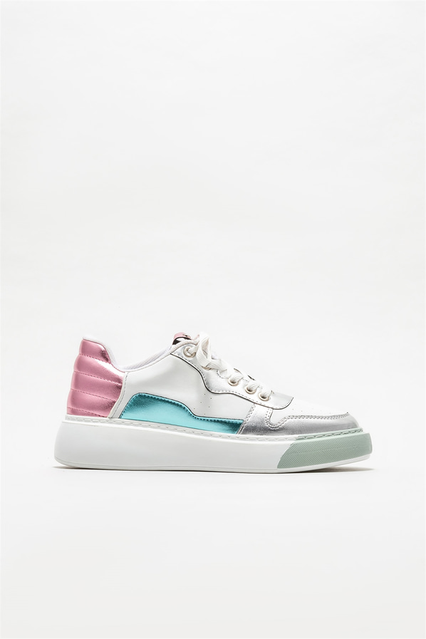 Beyaz kadın sneaker - Elle Shoes