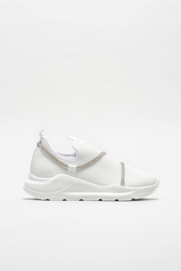 Beyaz kadın spor ayakkabı - Elle Shoes
