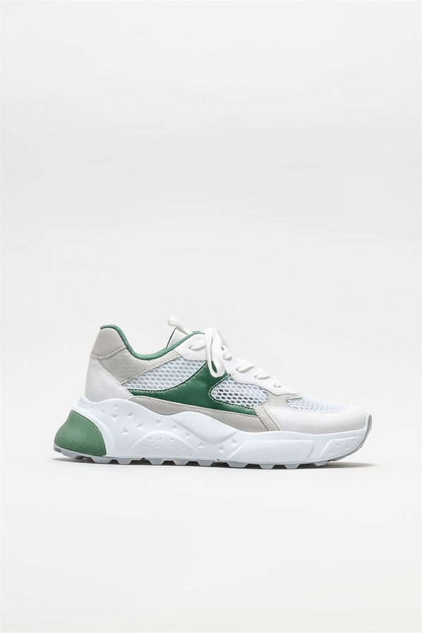 Beyaz kadın spor ayakkabı - Elle Shoes